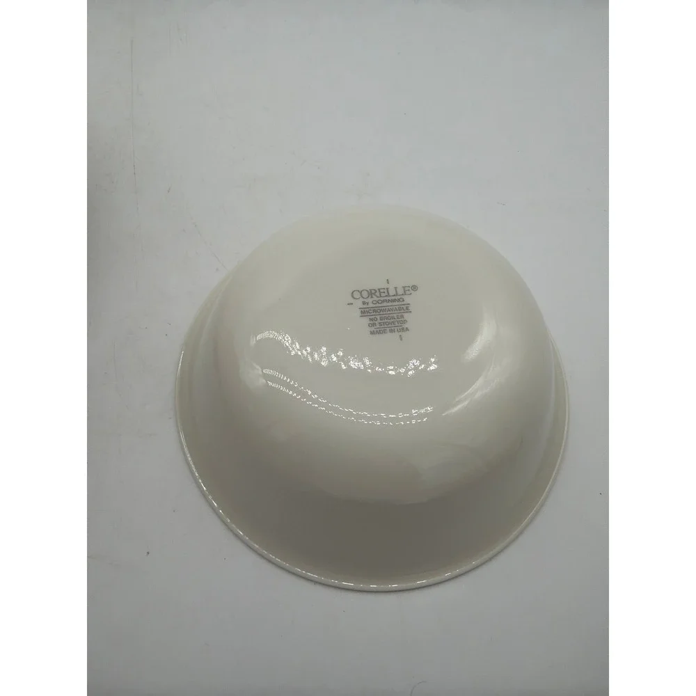 Set Of 6 Corelle Cream Color, Beige, Off White 6-1/4